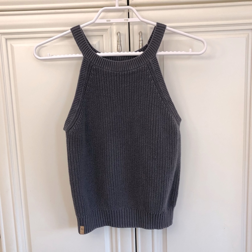 tentree women’s organic cotton knit tank top